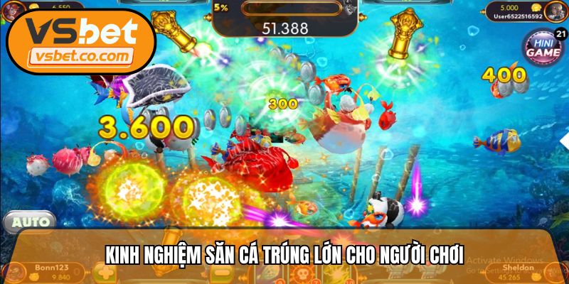 Kinh nghiệm bắn cá Tài Lộc 3D trúng lớn cho người chơi