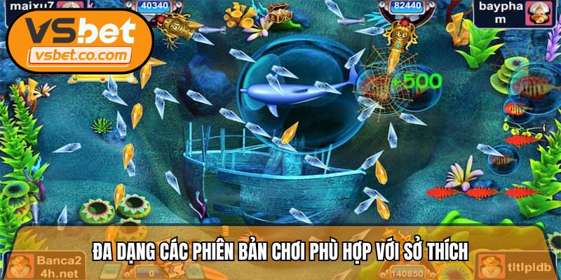 Đa dạng tựa game phù hợp với sở thích người chơi